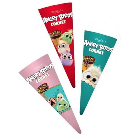 Cornet VANELLI Angry Birds 25g