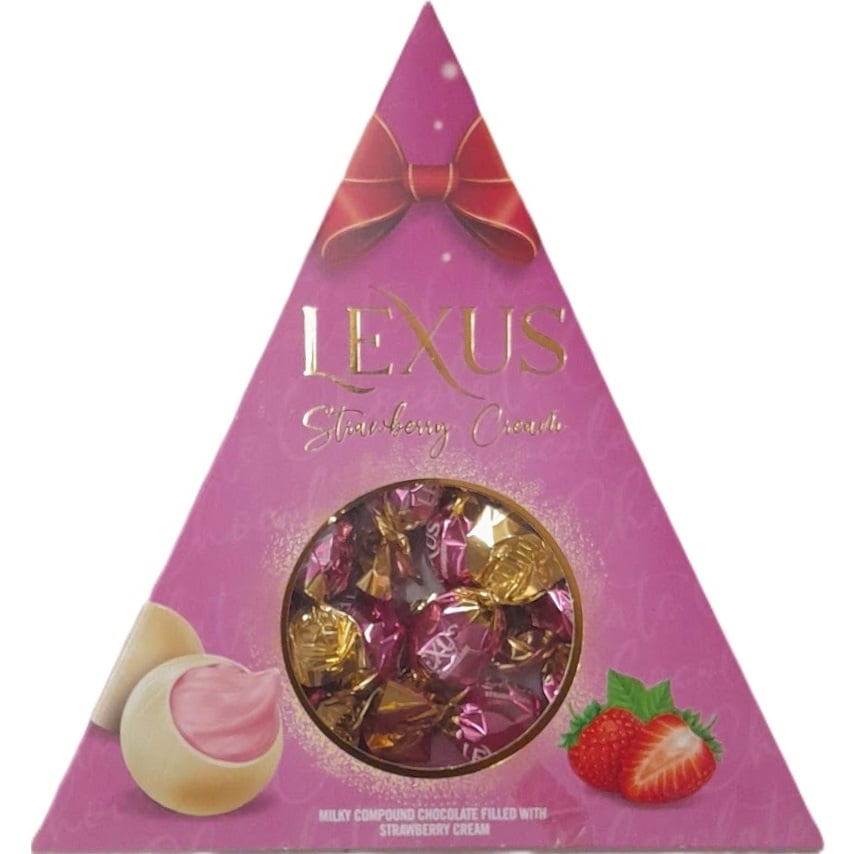 Lexus Triangle 120g Strawberry Cream