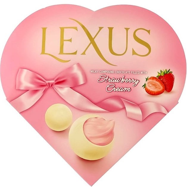 Lexus Srdce 110g Strawberry Cream