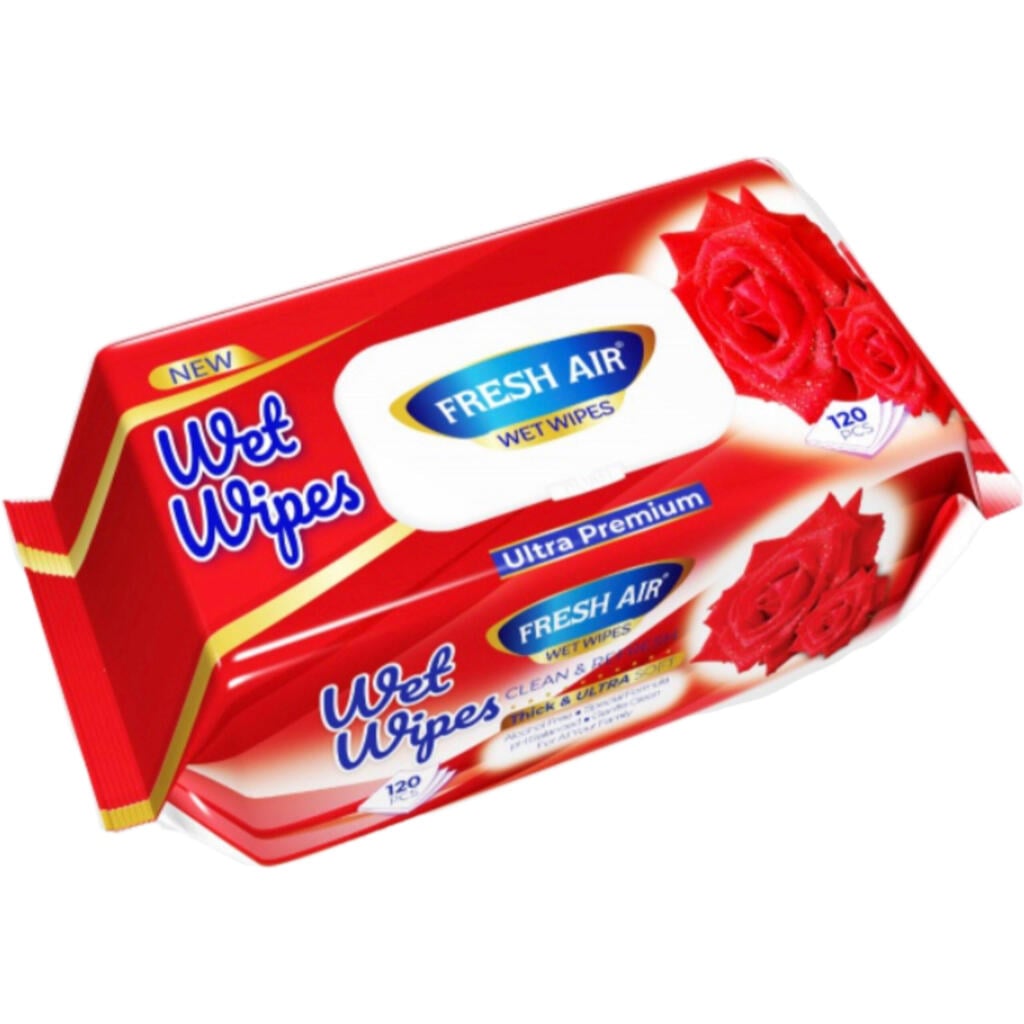 Ubrousky FRESH AIR 100ks Red rose