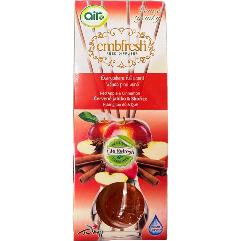 Embfresh tyčinky 35ml Red Apple & Cinnamon