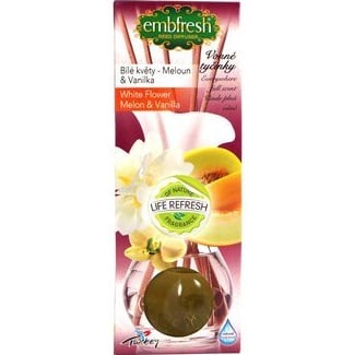 Embfresh tyčinky 35ml White Flower - Melon & Vanilla