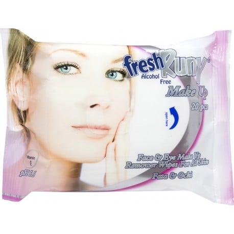 Ubrousky 20ks FRESHRUNY Make-up (12)