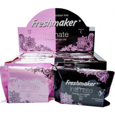 Ubrousky 20ks FRESHRUNY Intimate (12)