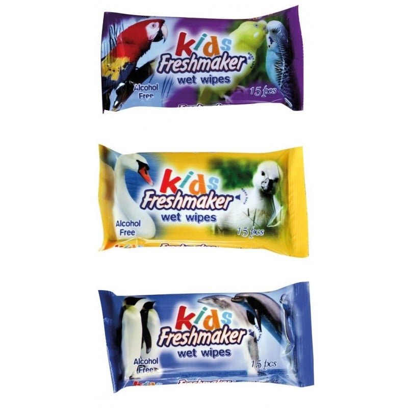 Ubrousky 15ks FRESHMAKER Kids