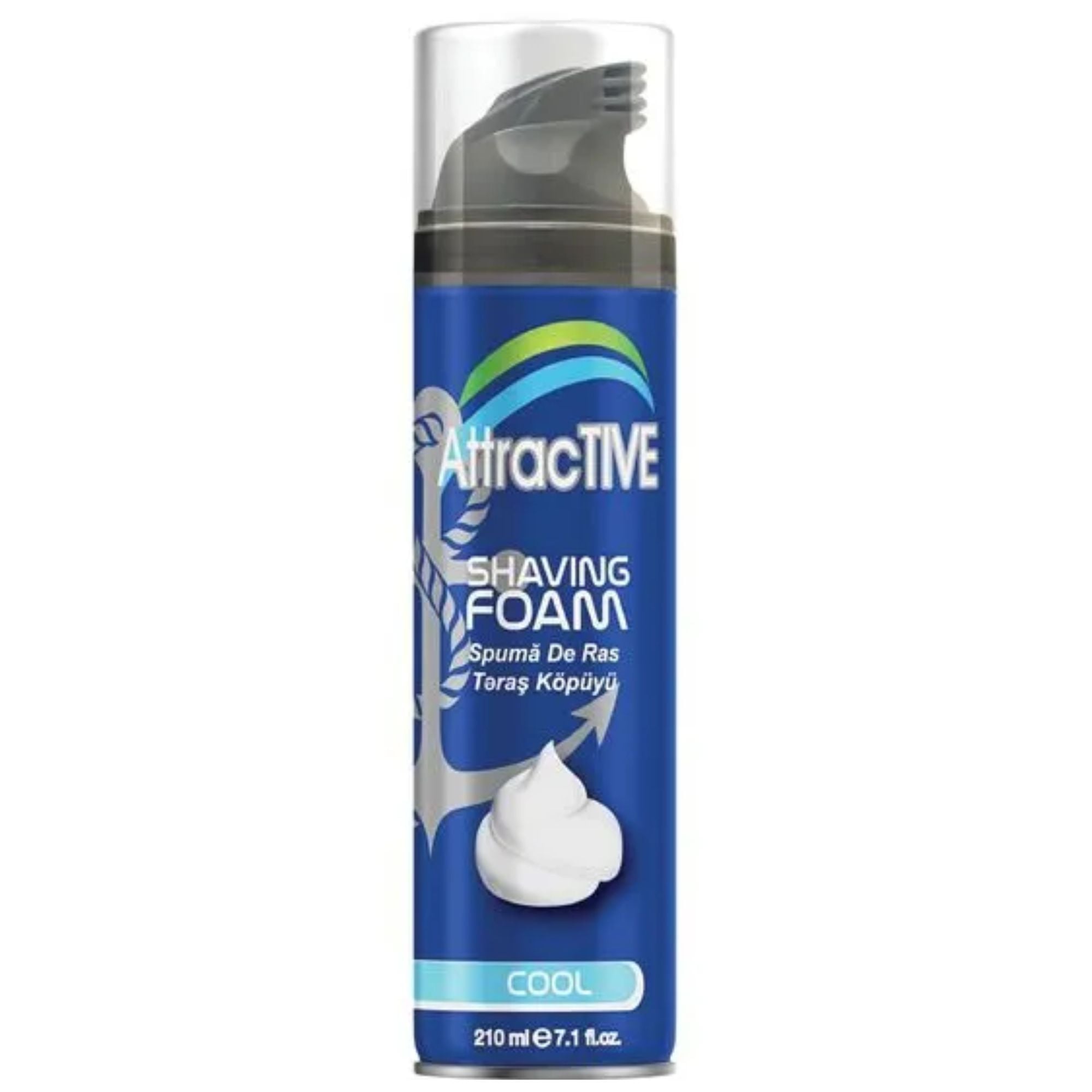 AttracTIVE Pěna na holení 210ml Cool