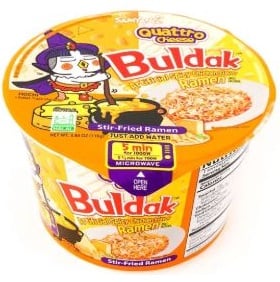 SAMYANG Misce Buldak Quattro Cheese 110g