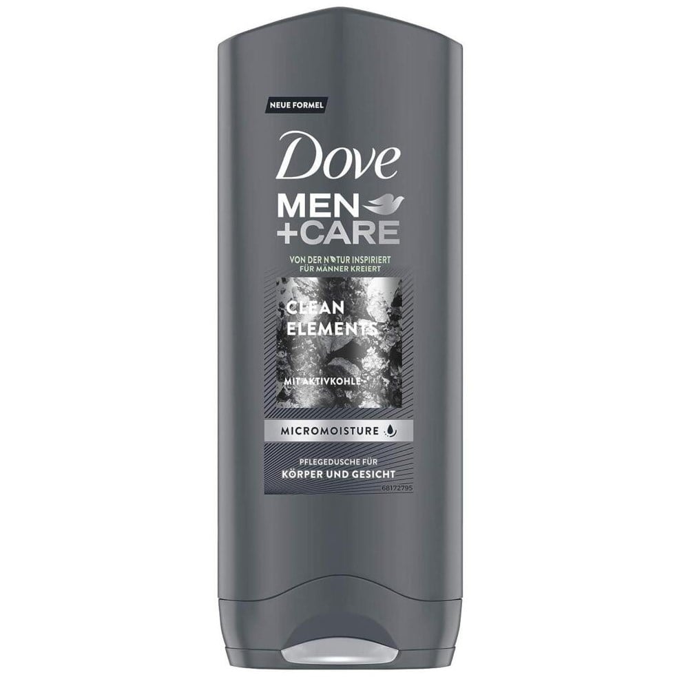 Dove SG 250ml F Men Charcoal & Clay