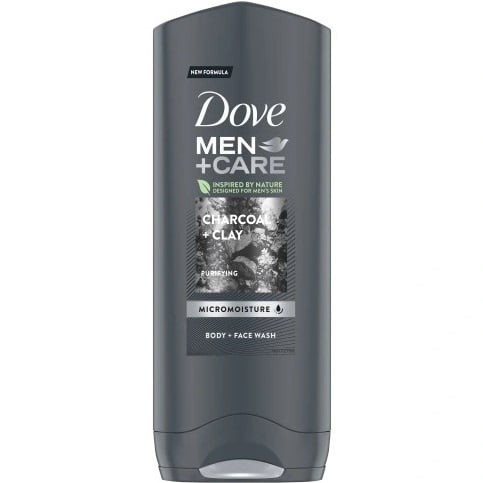 Dove SG 400ml M Charcoal & Clay