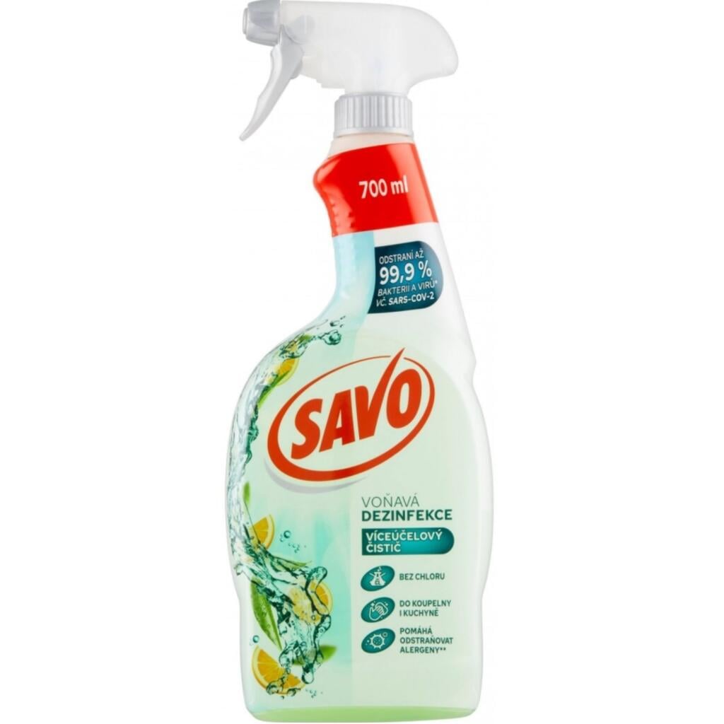 Savo Sprej Dezinfekce 700ml Víceúčelový čistič