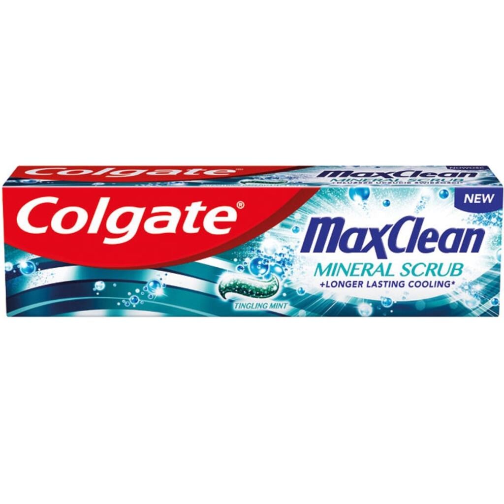 Colgate 75ml * Max Clean - Mineral Scrub