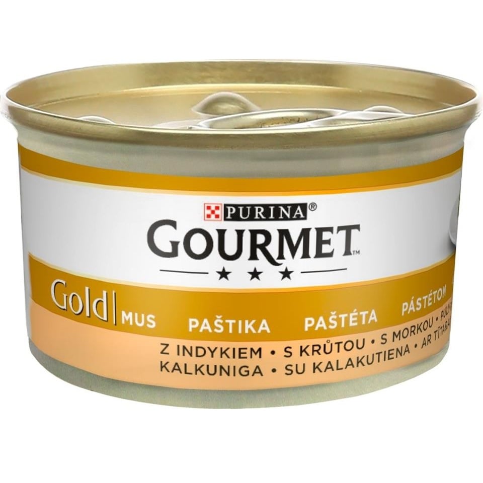 Gourmet Gold 12x85g Mousse Turkey
