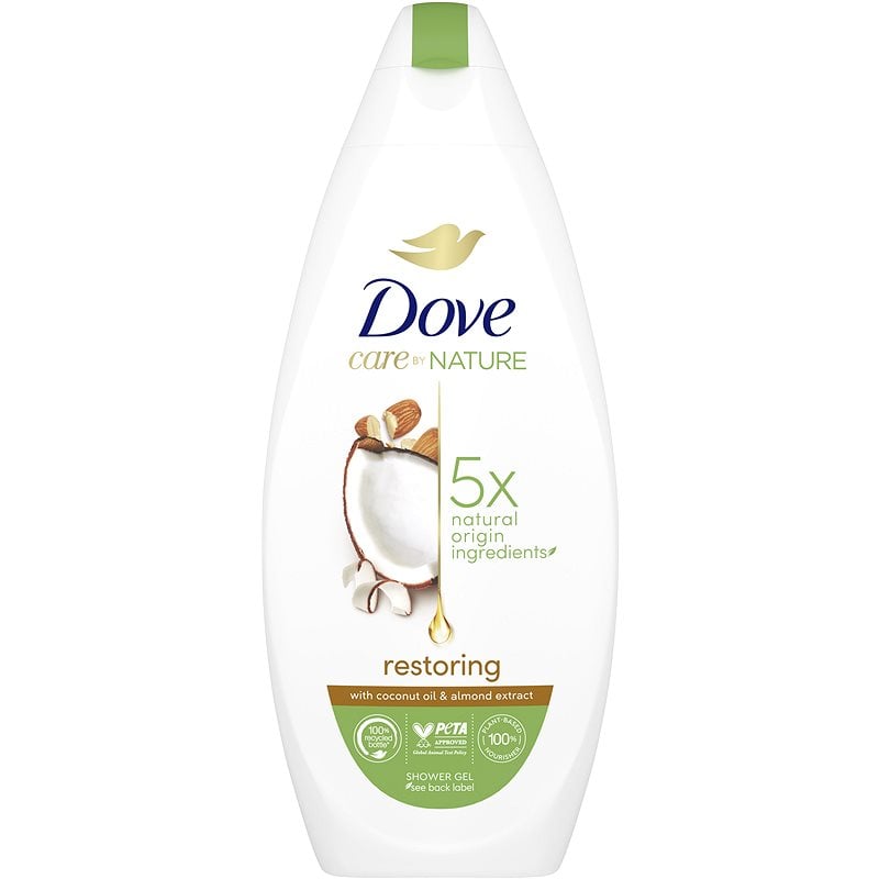 Dove SG 225ml F Restoring with Coconut & Mandle