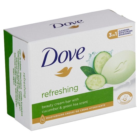 Dove mýdlo 90g Cucumber & Green Tea Scent