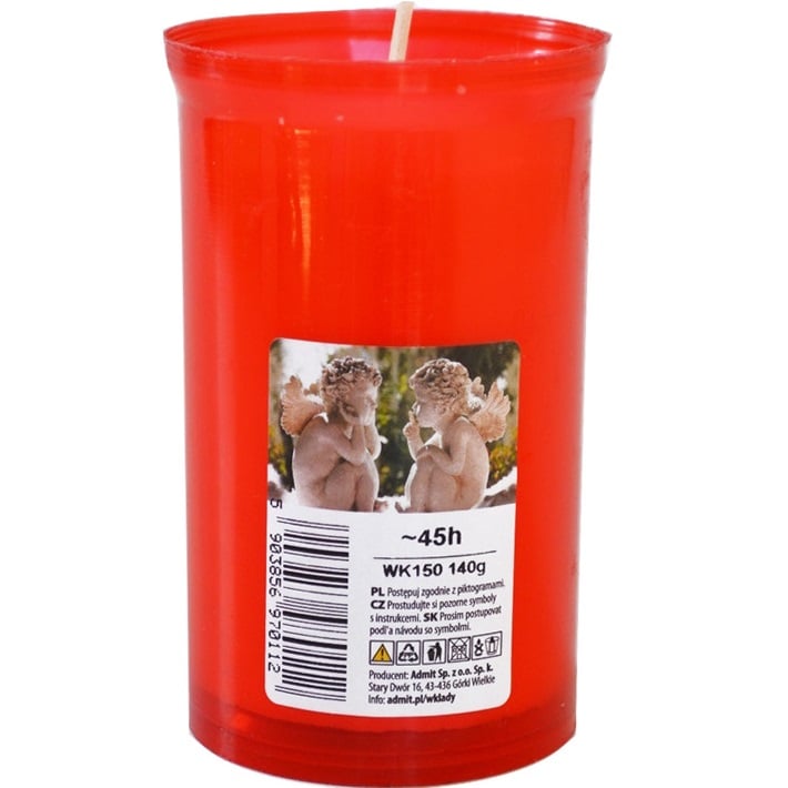 Svíčky WK150 červený 140g