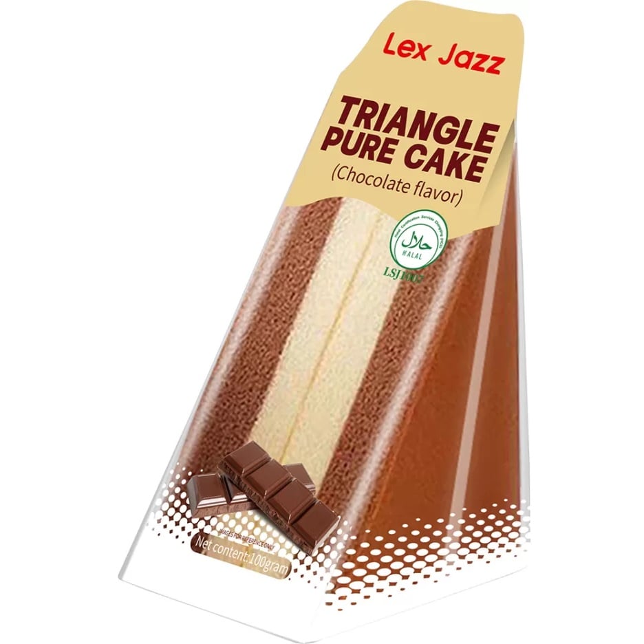 Lex Jazz Triangular 100g Chocolate (Banh bong lan)