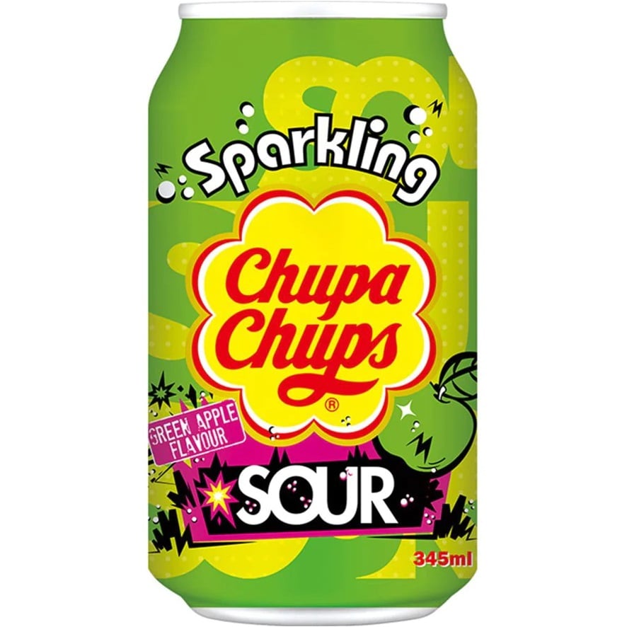 Chupa Chups 345ml Green Apple