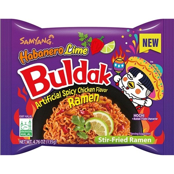 SAMYANG Buldak Habanero Lime 140g