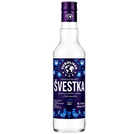 Euroliker Švestka 35% 0,5L