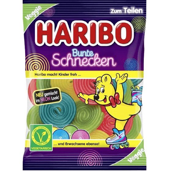 Haribo Bunte Schnecken 160g