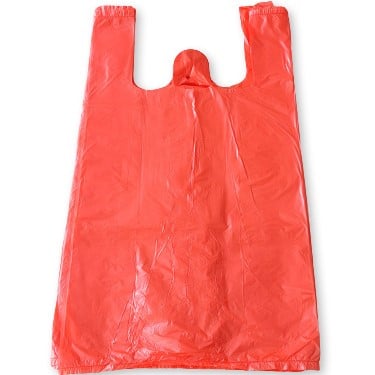 Taška mikrotenová 10kg Červená (18)