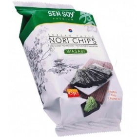 Sen Soy Nori Chips 4,5g Wasabi