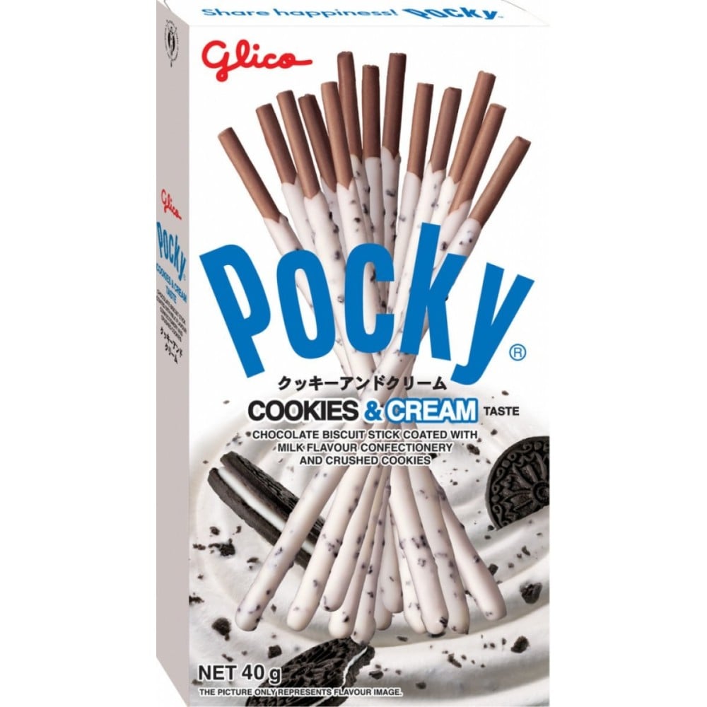 Pocky Cookies & Cream 40g