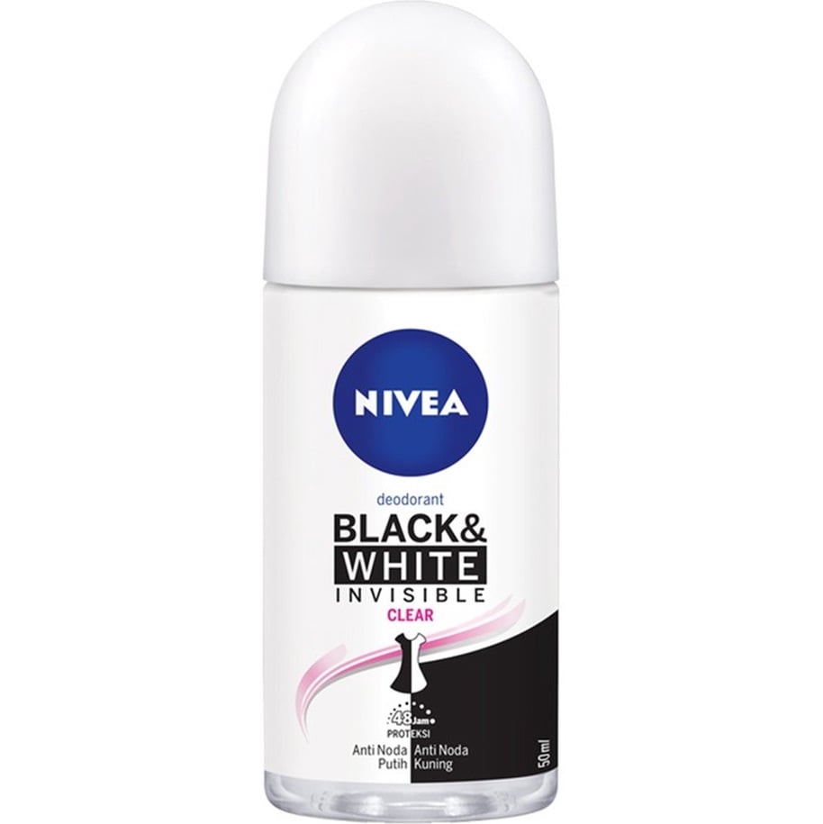 Nivea Roll on 50ml F B&W Invisible Clear