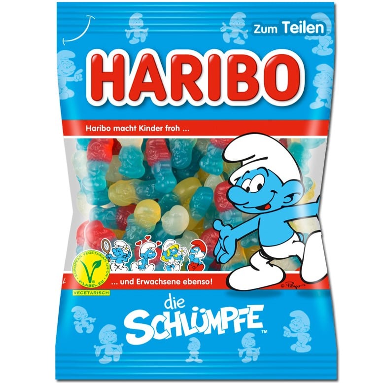 Haribo DE Schlumpfe 175g