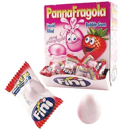 FINI žvýkačky 5g Pannafragola 200ks