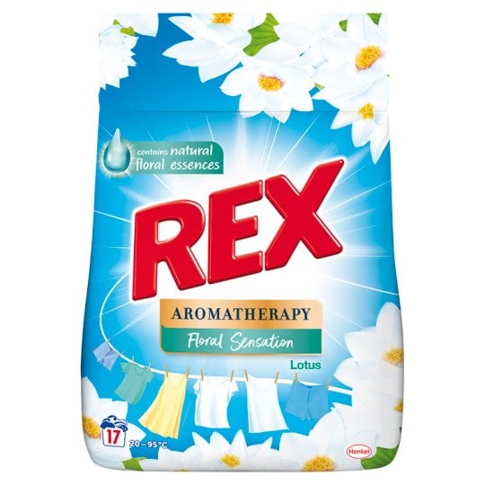 Rex prášek 1,02kg Lotus & Almond Oil