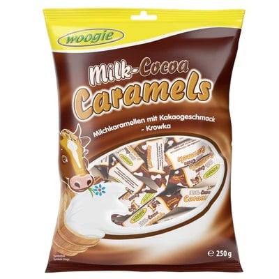 Woogie Karamelky 250g Kakao