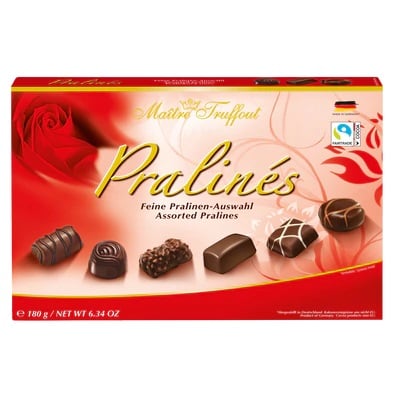 Maitre Pralines 180g Červená