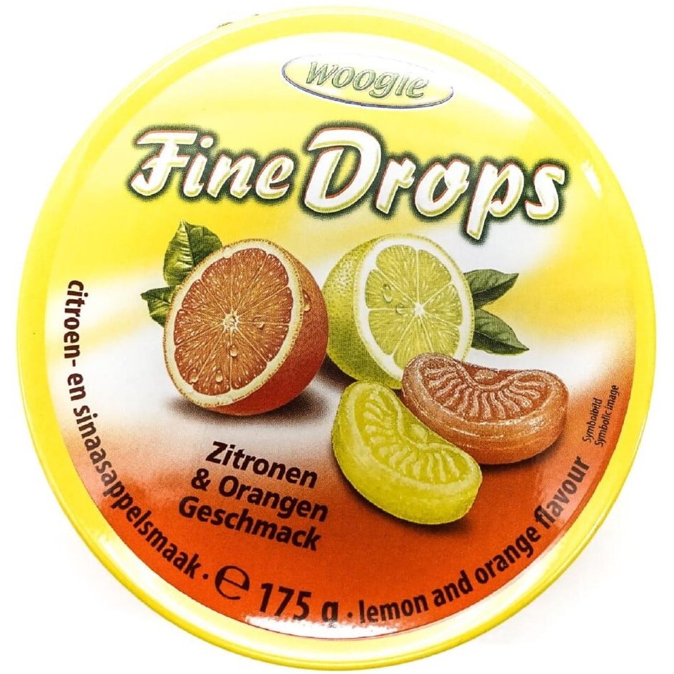 Fine Drops 175g Lemon & Orange
