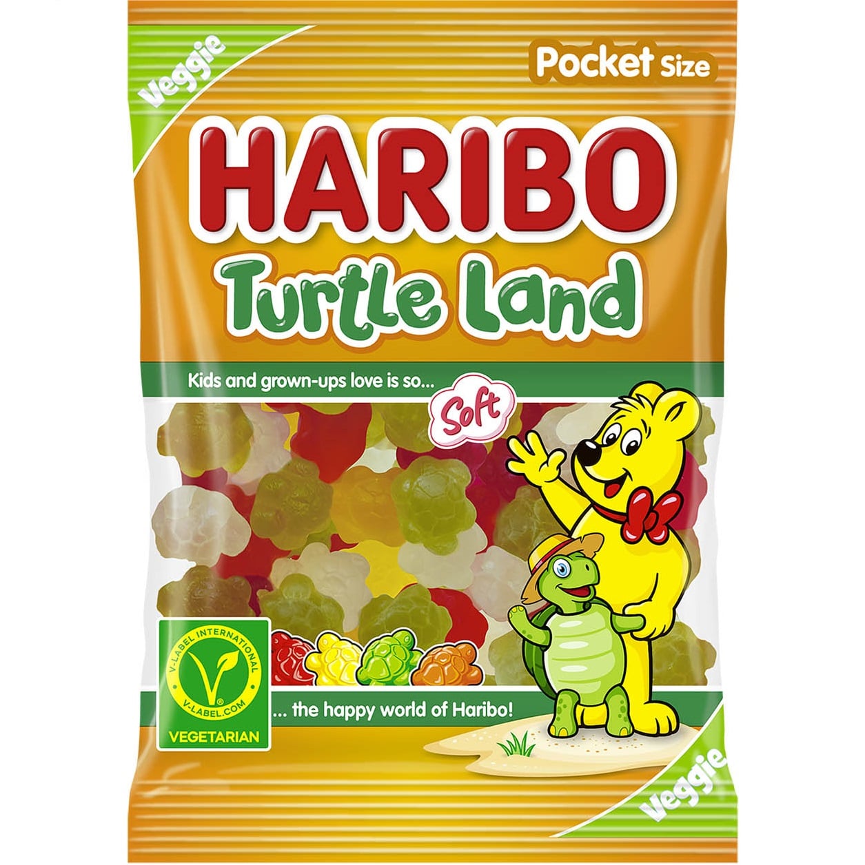Haribo 80g Turtle Land