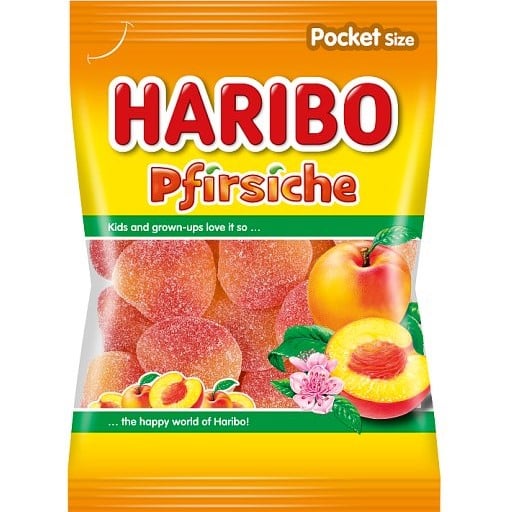 Haribo 100g Pfirsiche