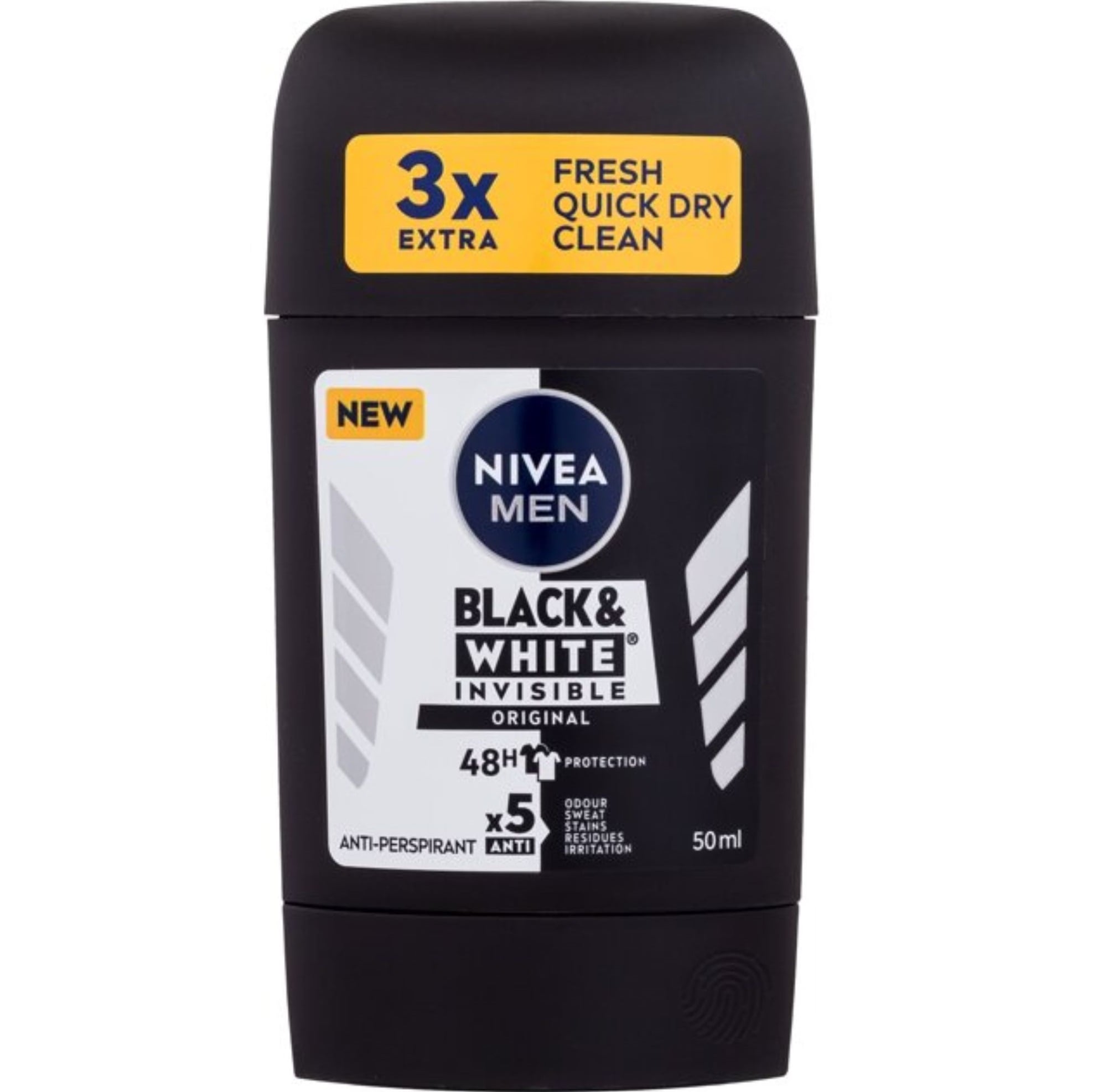 Nivea Roll 50ml M Invisible B&W Original