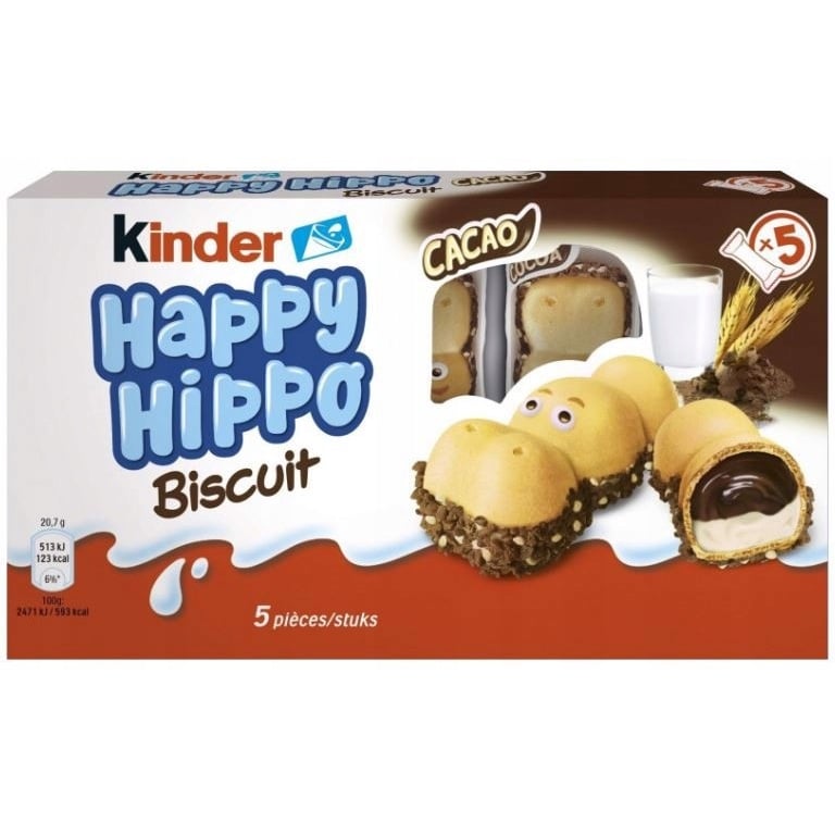 Kinder Happy Hippo 103,5g Cocoa (HSD 11.09.2026)