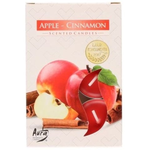 Bispol čajové svíčky 6ks Apple-Cinnamon