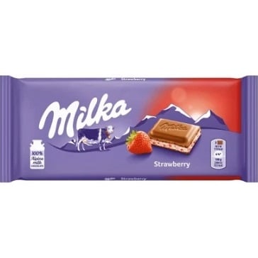 Milka Strawberry 100g