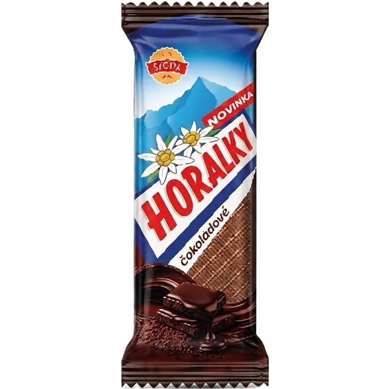 Oplatky HORALKY 50g Čokoládové