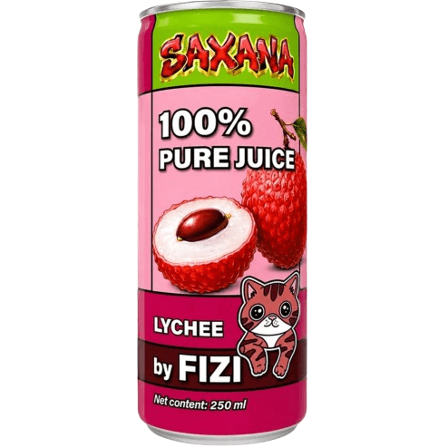 Fizi Saxana 100% Juice 250ml Lychee