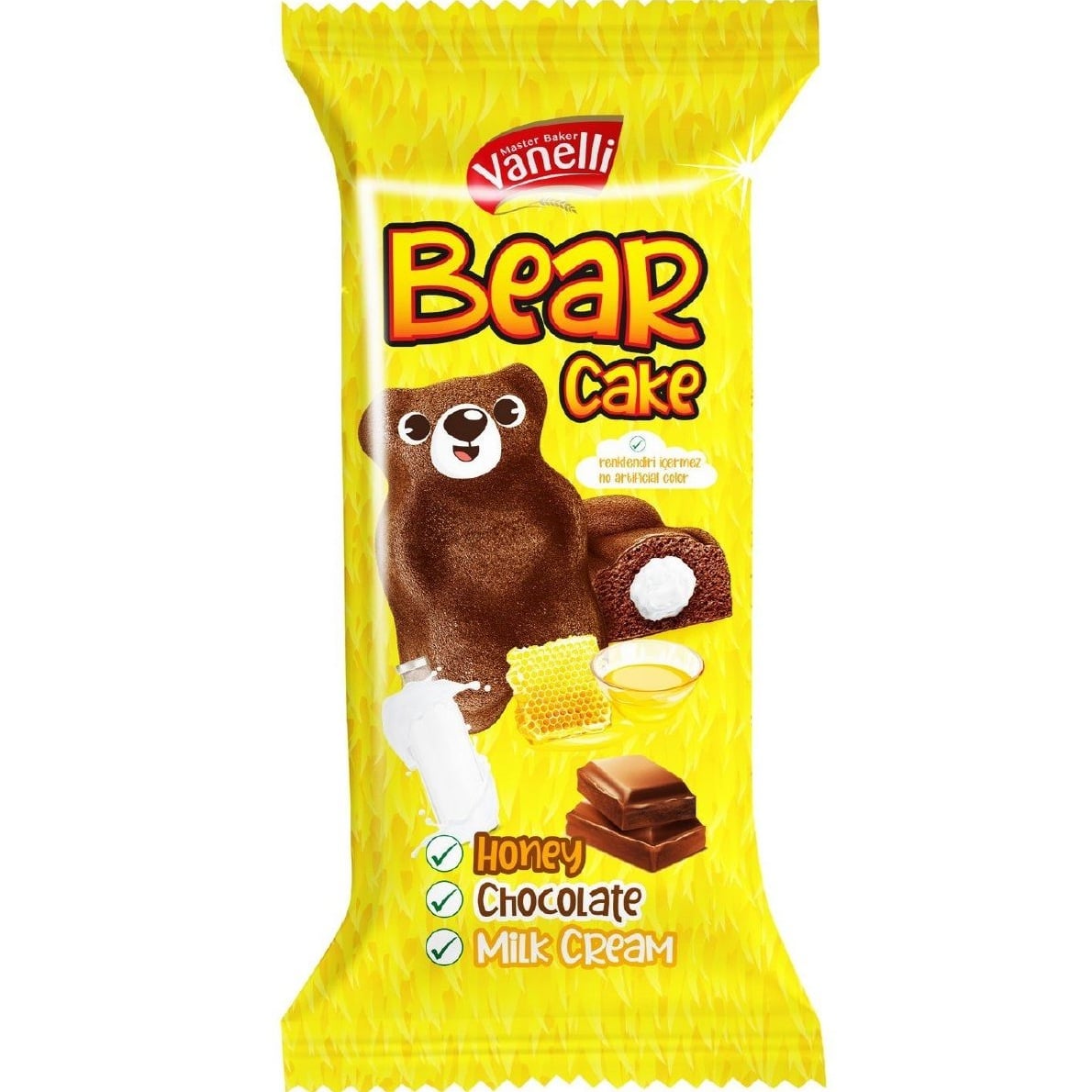 VANELLI Bear Cake 40g Honey