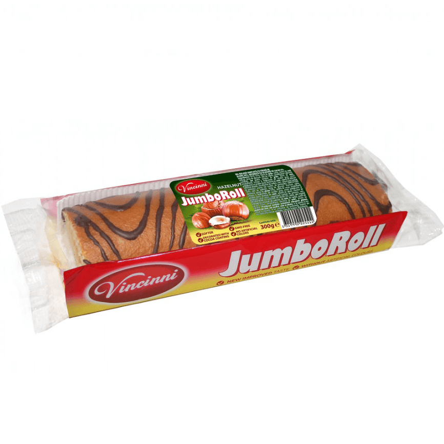 Vincinni Jumbo Roll 300g Hazelnut