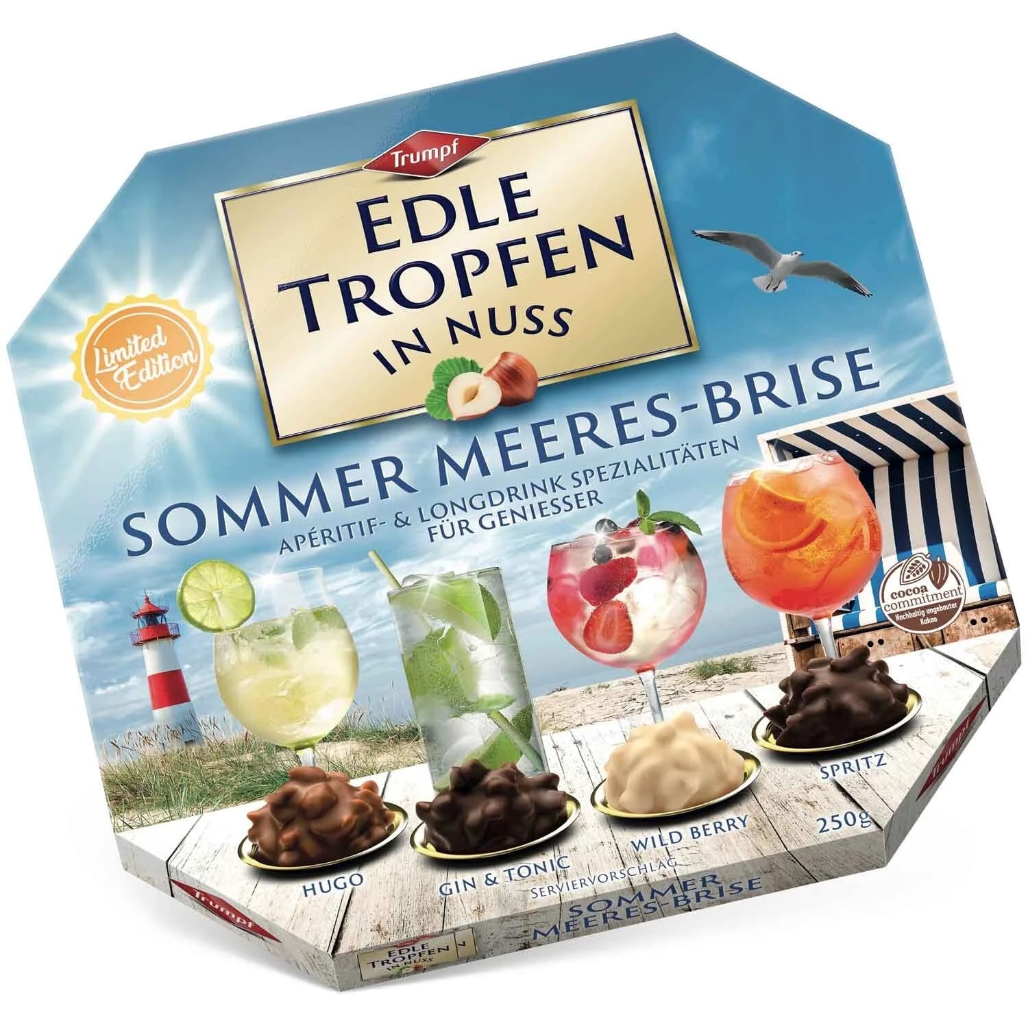 Edle Tropfen in Nuss 250g Sommer Meeres-Brise