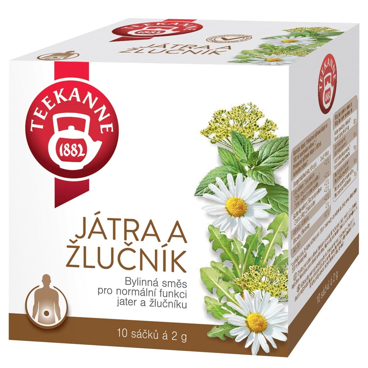 Teekanne Bylinný čaj - Játra a žlučník 20g