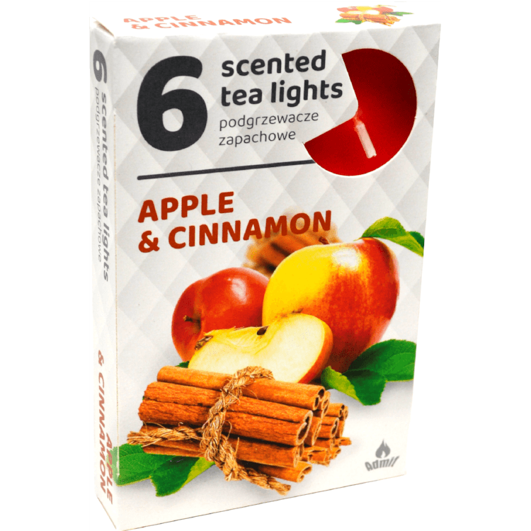 Admit Tea lights 6ks Sea