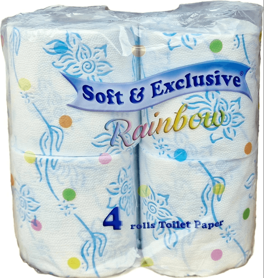 TP Soft & Exclusive 4ks 2vrs Rainbow Modrý