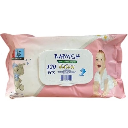 Ubrousky BABYISH 120ks Cotinus & Chamomile (24)
