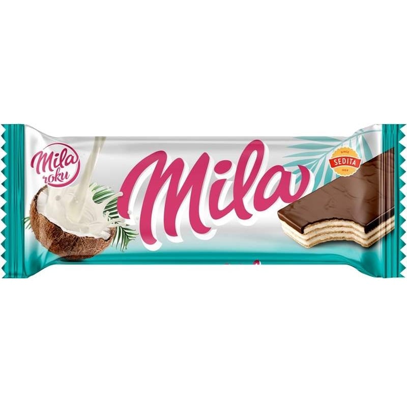 Oplatky MILA 50g Kokos
